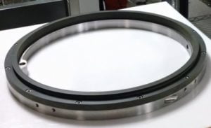in applications like this two-piece split seal, using Seal Segments simplify assembly and minimize potential leakage paths.
