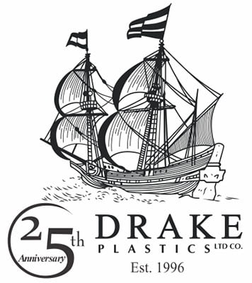 Drake-Plastics-25-Anniversary-Logo-356x400